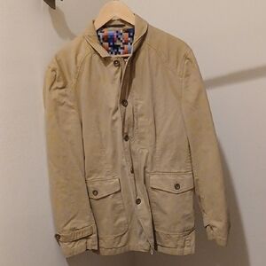 Robert Graham Beige Military Jacket